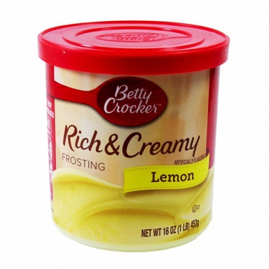 Betty Crocker Rich & Creamy Lemon Frosting 453 Grams