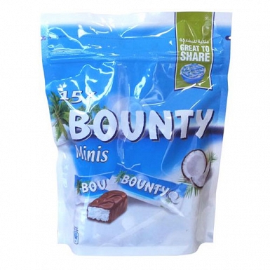Bounty Chocolate Mini Bag 228Grams