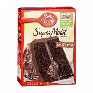 Betty Crocker Devil's Food Super Moist 432 Grams