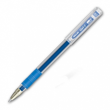 Dollar Gel-1 Pen Blue 12 Pieces