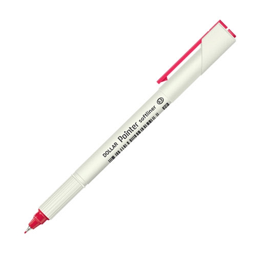 Dollar Pointer Softliner Red 02 Pieces