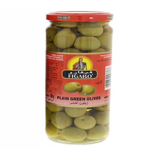 Plain Green Olives 450 Grams