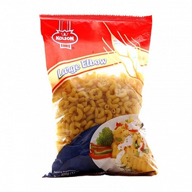 Kolson Elbow Macaroni Large Bag-â€“ 400Grams