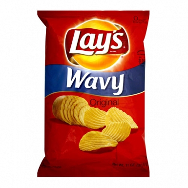 Lays Wavy BBQ 23Grams Chips