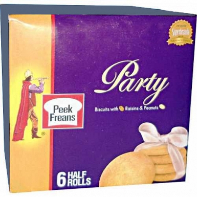 Peek Freans Party Biscuits Box of Half Roll ( 6 Rolls )