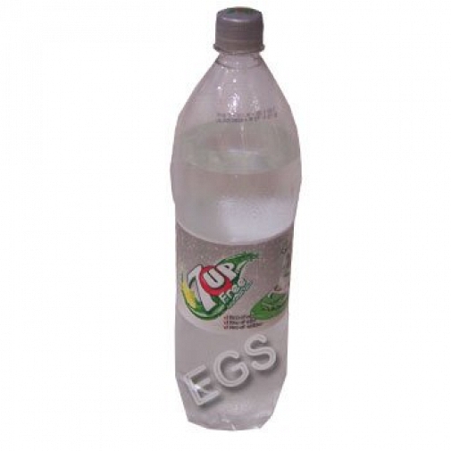 Twelve 7 UP Diet Bottle