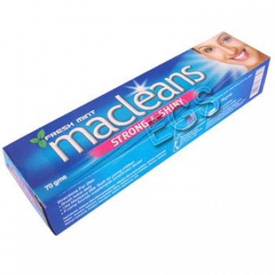 Macleans Strong & Shiny Tooth Paste 70 Grams