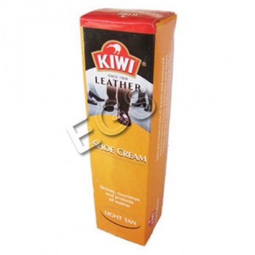 Kiwi Leather Shoe Cream Light Tan 50ml