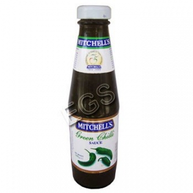 Mitchells Green Chilli Sauce 300Grams