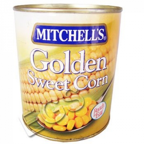 Mitchells Golden Sweet Corn 850 Grams