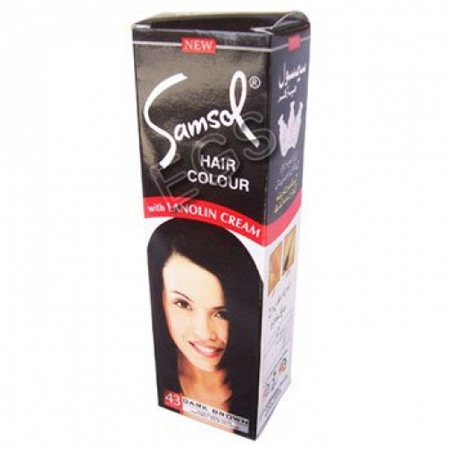 Samsol Hair Colour Dark Browne 43