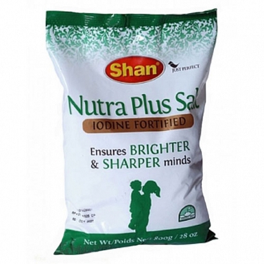 Shan Nutra Plus Iodized Salt 800Grams