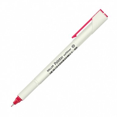 Dollar Pointer Softliner Red 02 Pieces