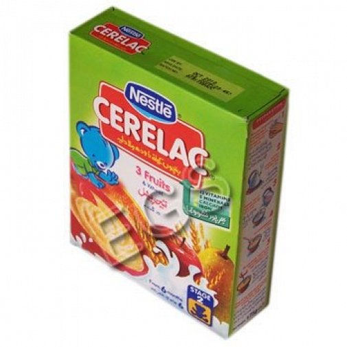 Nestle Cerelac 3 fruits | Send Grocery to Pakistan | PakistanGrocery