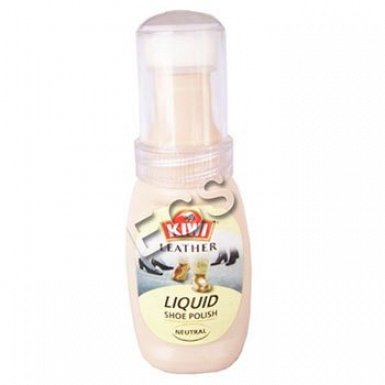 Kiwi Liquid Shoe Polish Neutral 75ml