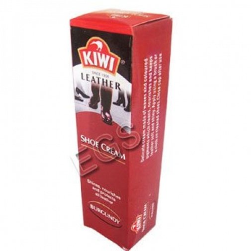 Kiwi Leather Shoe Cream Burgundy 50ml