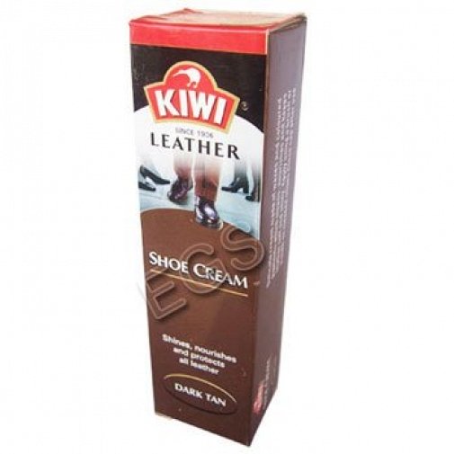 Kiwi Leather Shoe Cream Dark Tan 50ml