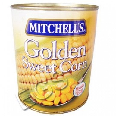 Mitchells Golden Sweet Corn 850 Grams