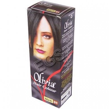 Olivia Hair Colour Black 50 ml